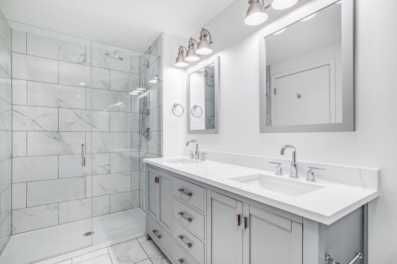 Double Vanity Area
