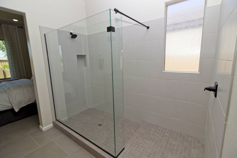 Open Shower Entrance